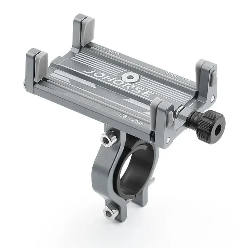 Bike Phone Mount Holder Aluminum Motorcycle Phone Holder Mount with 360° Rotation for iPhone 16 17 15 14 Pro Max Samsung S26 S25