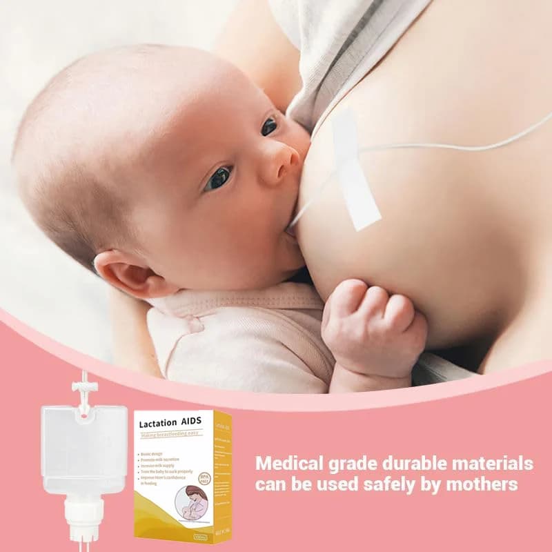 Free Ship Breastfeeding Newborn Essential- Supplemental Nursing System Baby Nutrition Feeding Bottle Combo Baby Feeding