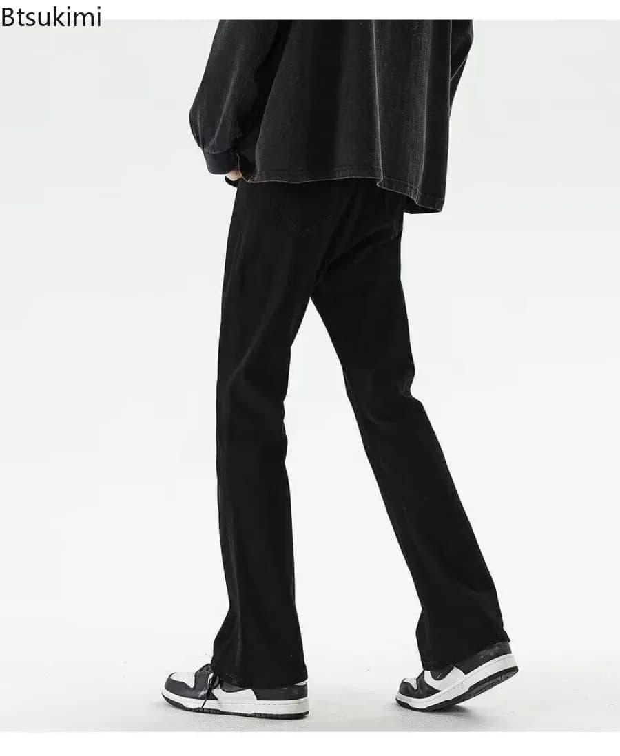 Men's Straight Leg Micro Flared Jeans