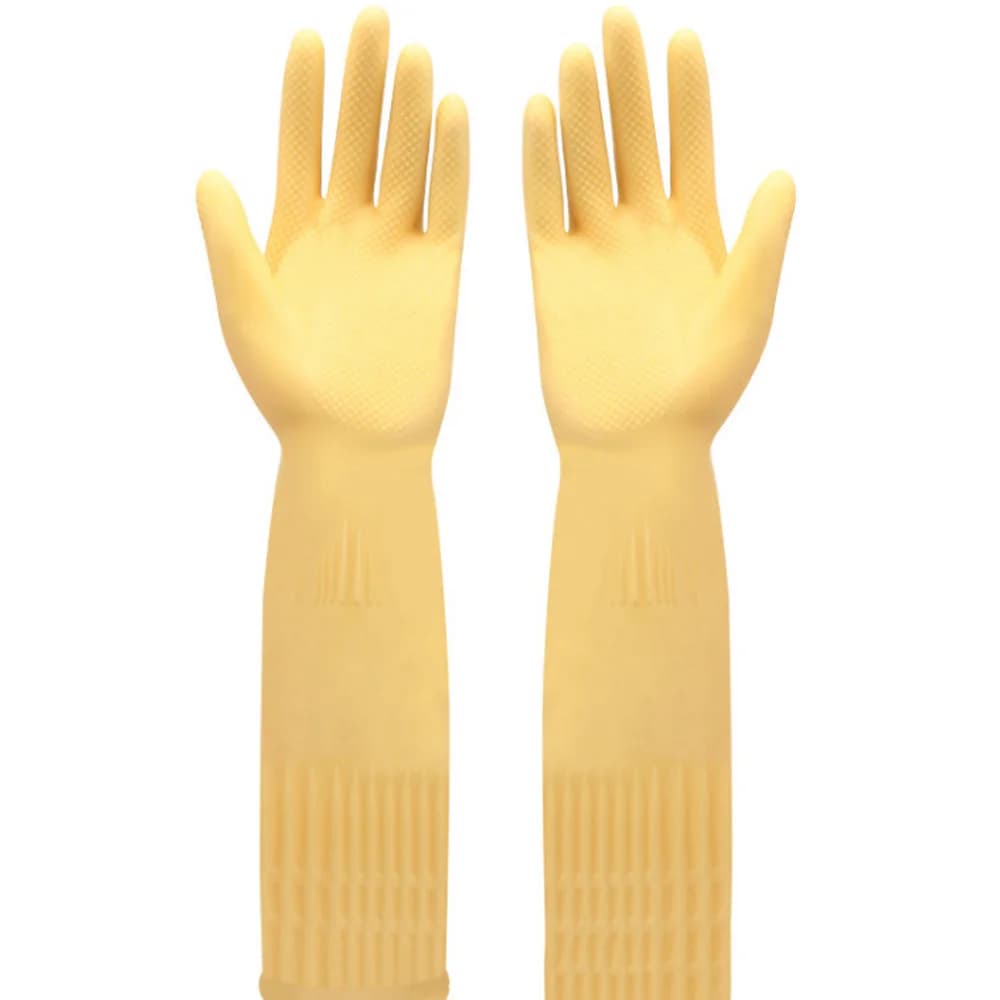 Long Rubber Cleaning Gloves