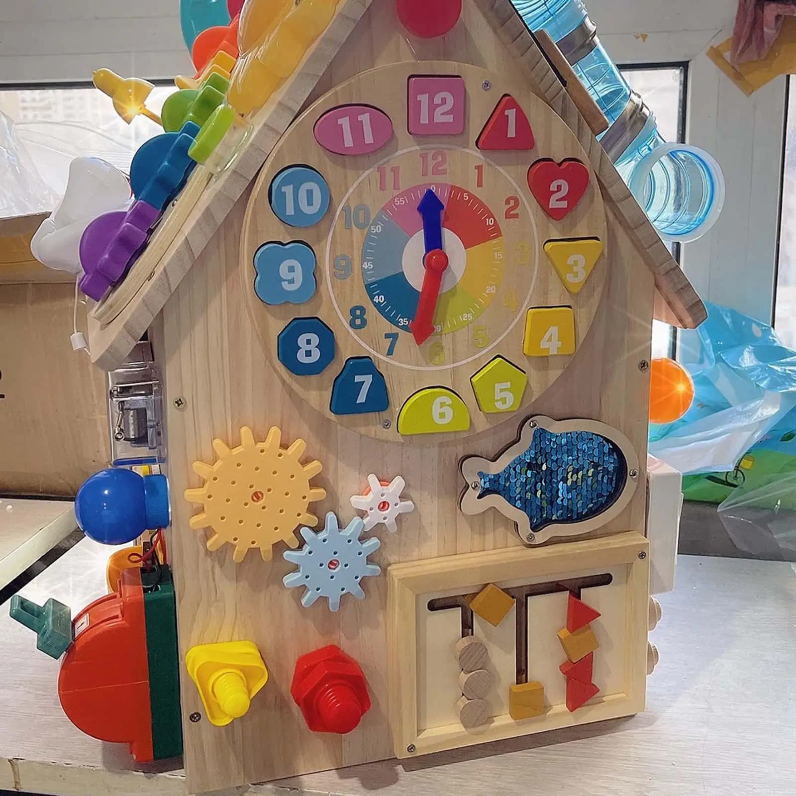 Kids Gear Busy Board Sensory Toy Set