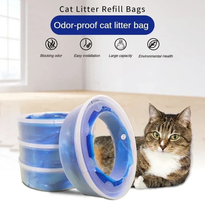 Antibacterial Deodorizing Litter Box Liners