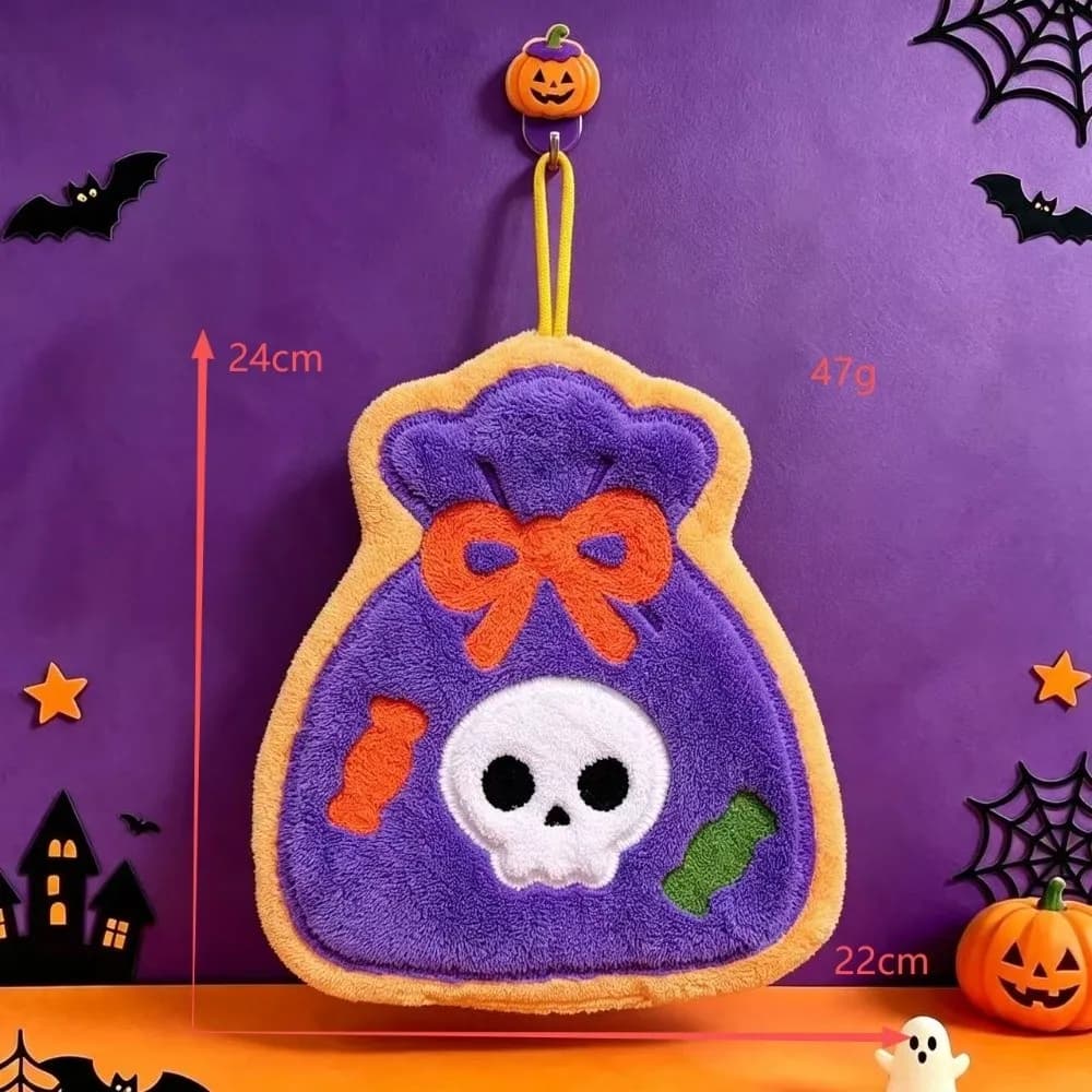 Halloween Embroidered Hand Towels