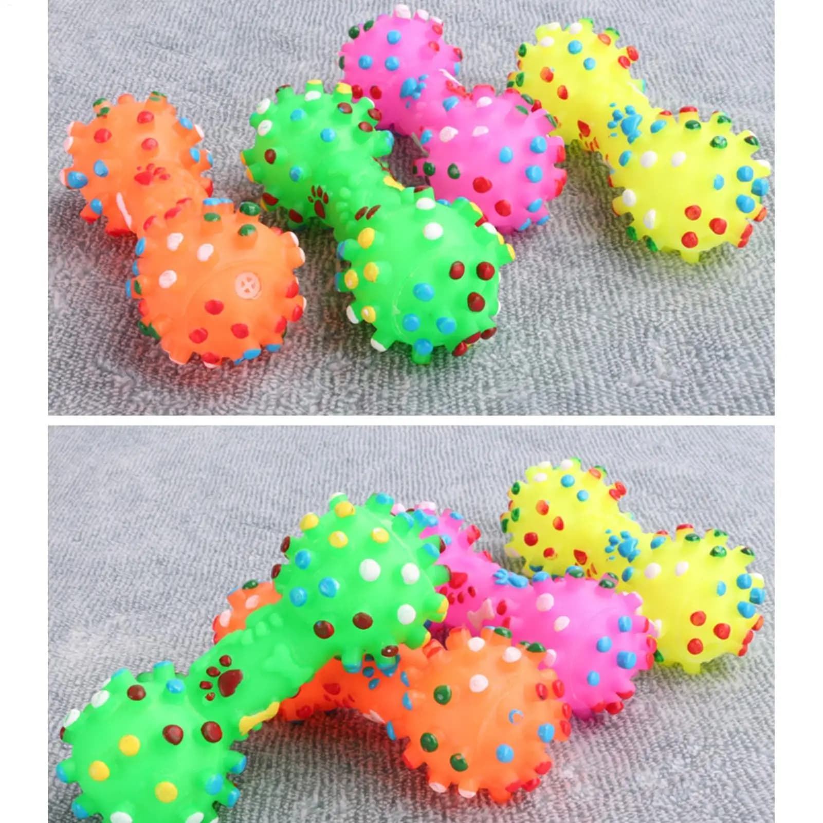 Small Dog Interactive Chew Toy with Whistle