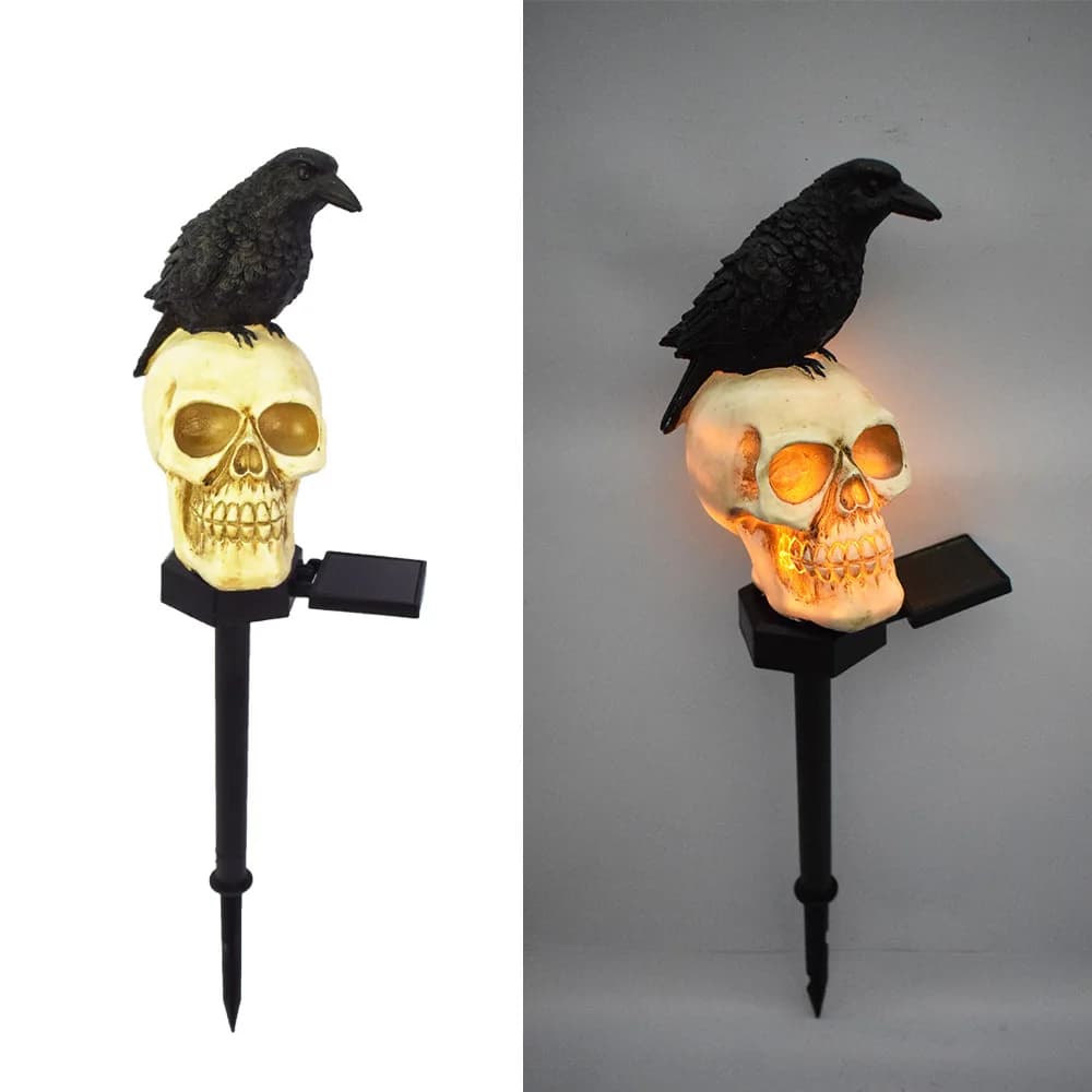 Halloween Skeleton Ghost Outdoor Light Decoration
