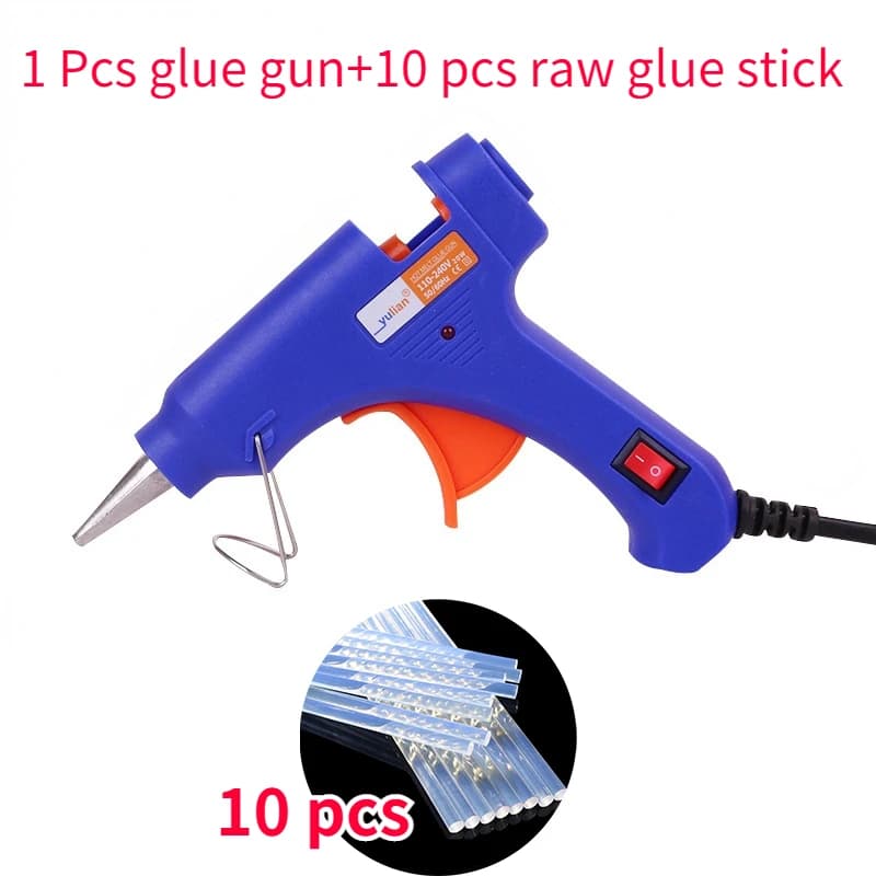 Hot Melt Glue Gun with 7mm Sticks
