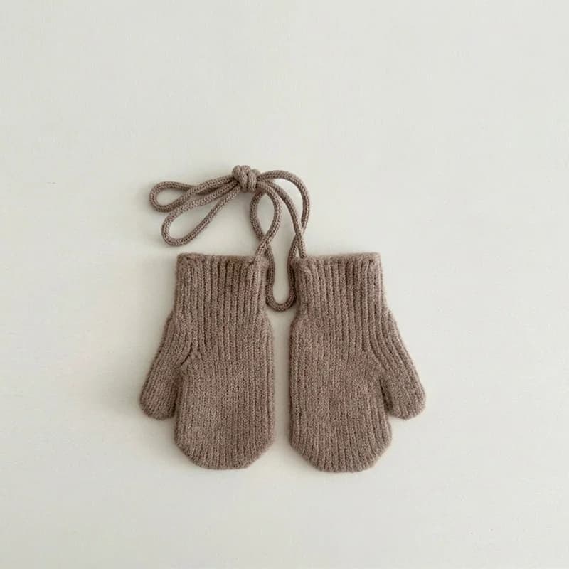 Kids Winter Knitted Mittens