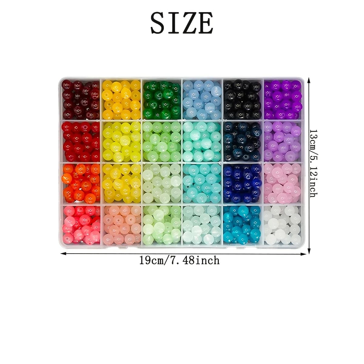 Glass and Crystal Beads Assortment Kit