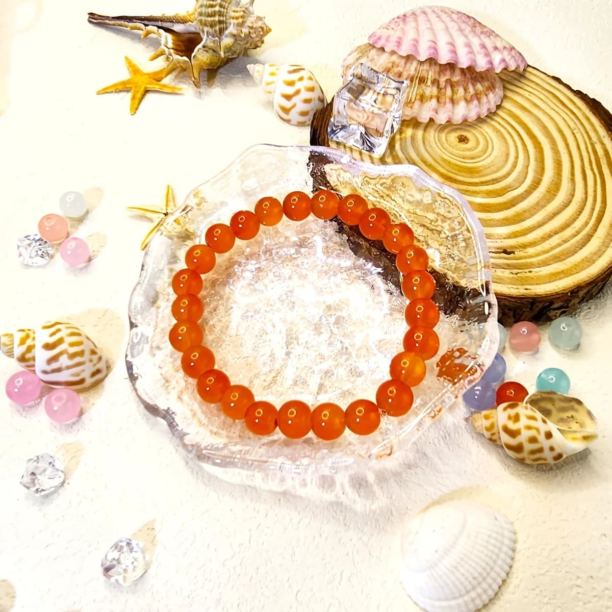 Glass and Crystal Beads Assortment Kit