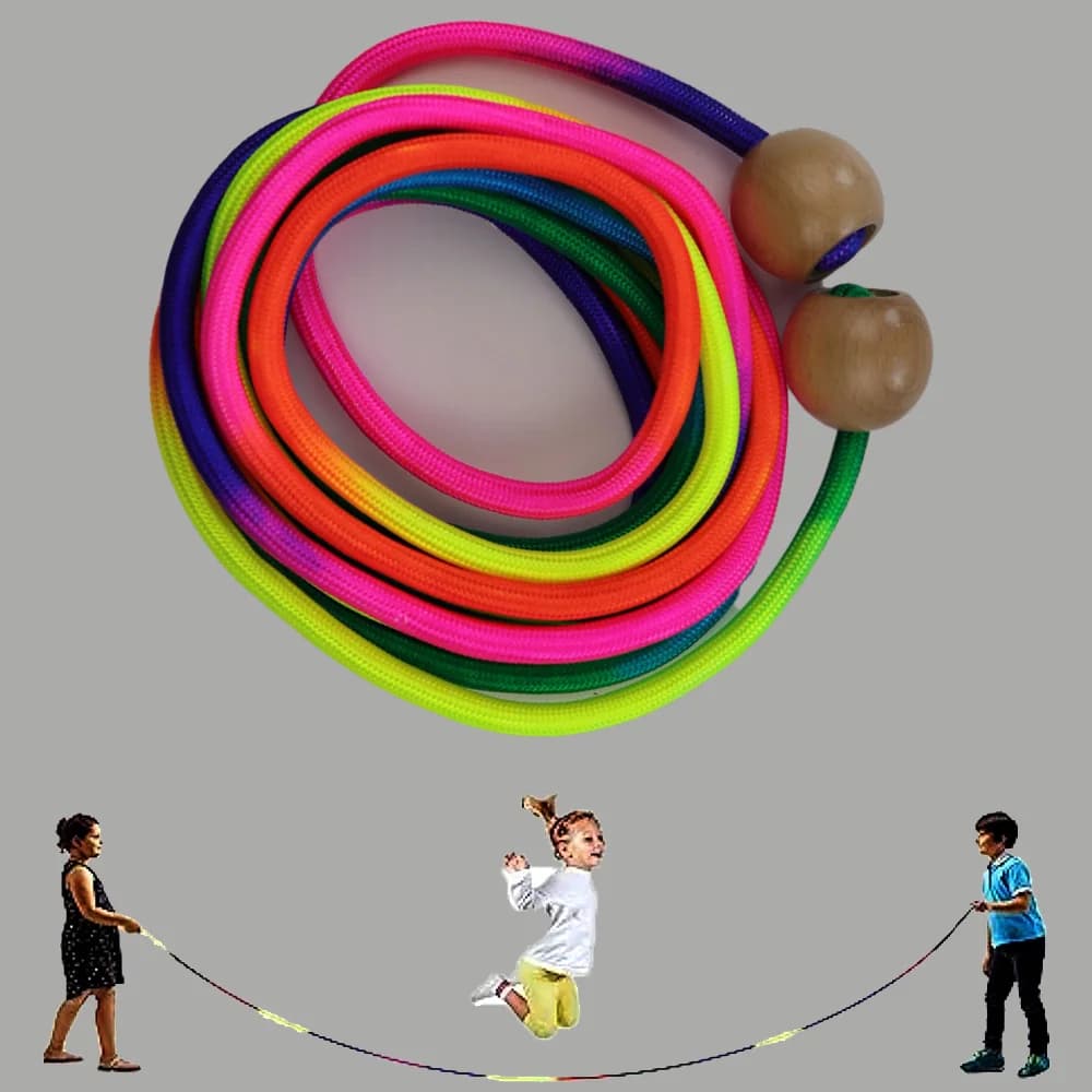 Kids Long Rainbow Jump Rope