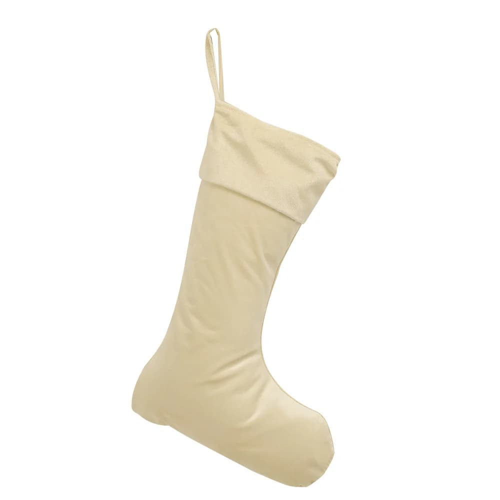 Velvet Christmas Stocking for Kids