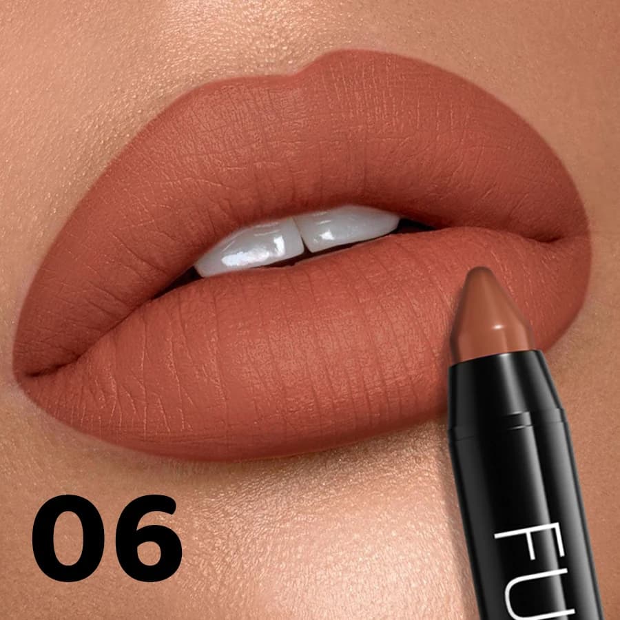Waterproof Nude Brown Lipliner and Lip Tint
