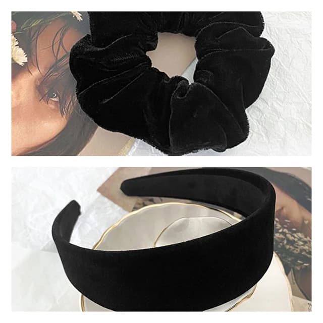 Wide Velvet Hair Hoops Headband