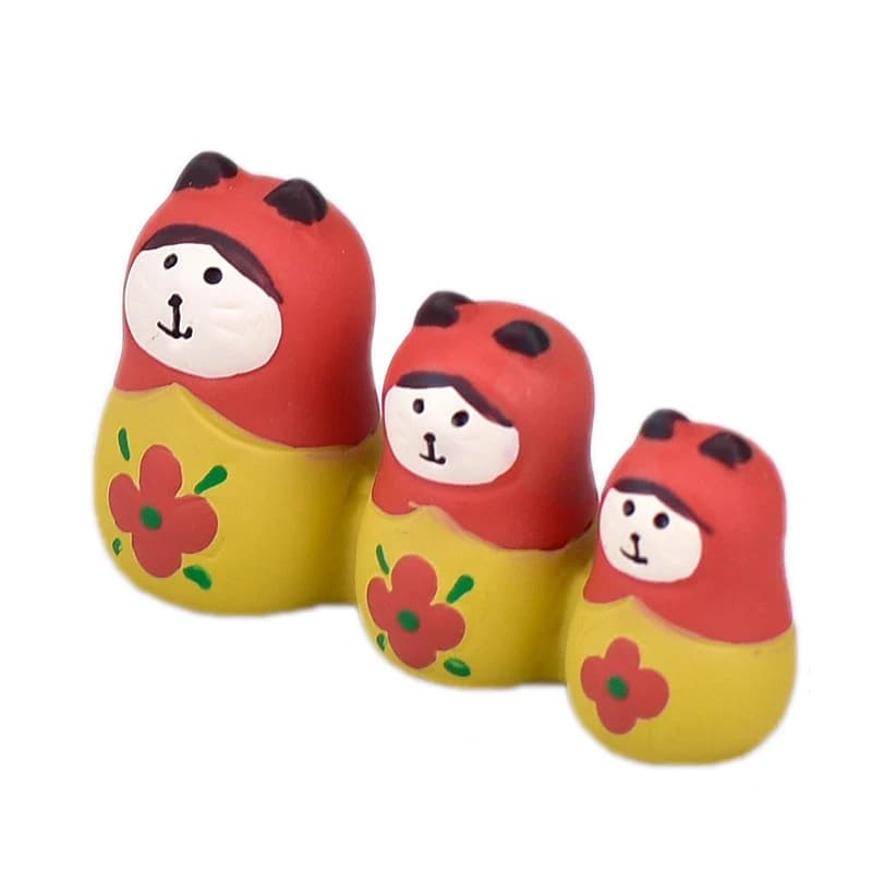 Cat And Fox Curator Fairy Tale Series Family Study Creative Small Ornaments Cartoon Toys Enlightenment Education Home Decoration