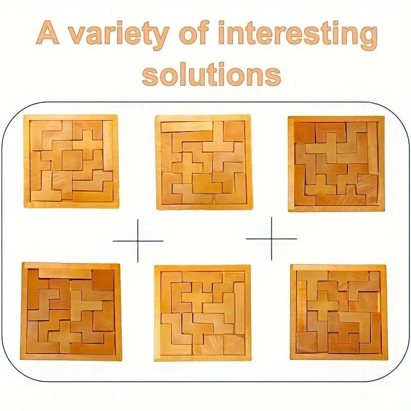 Wooden Brain Teaser Puzzle