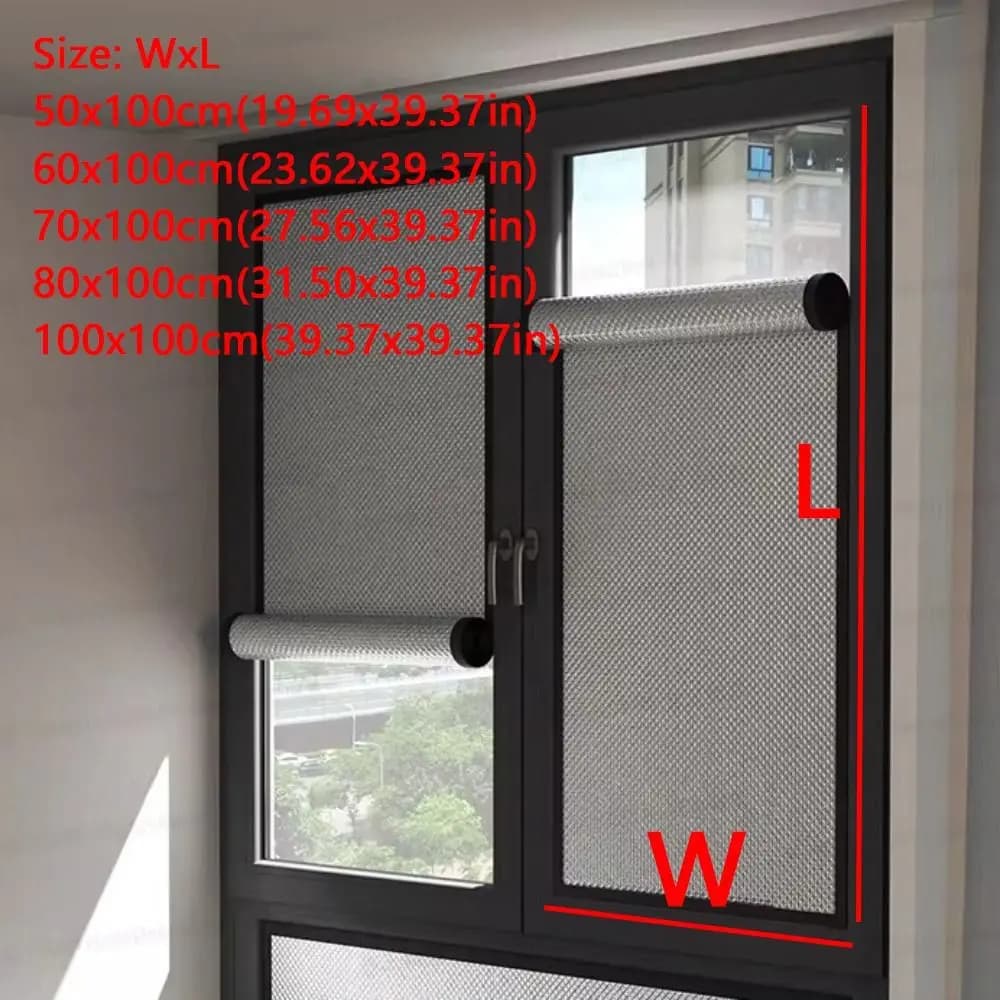 Self-Adhesive Thermal Insulation Curtains