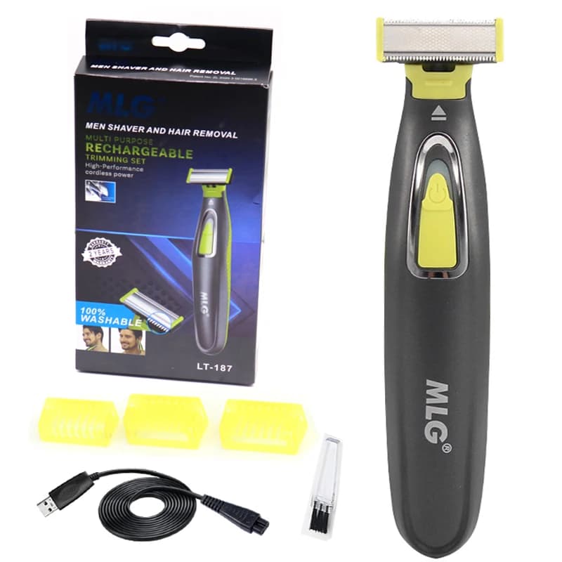 Wet Dry Electric Shaver for Face and Body