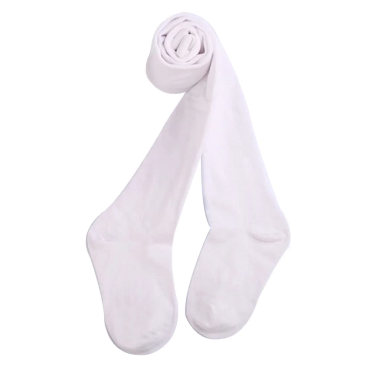 Baby Cotton Tights Warm Solid Color High Waist