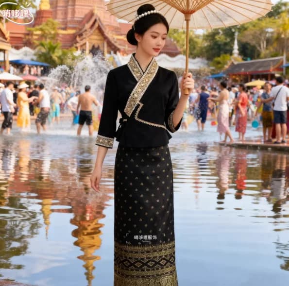 Women's Thai Traditional Festival Dress