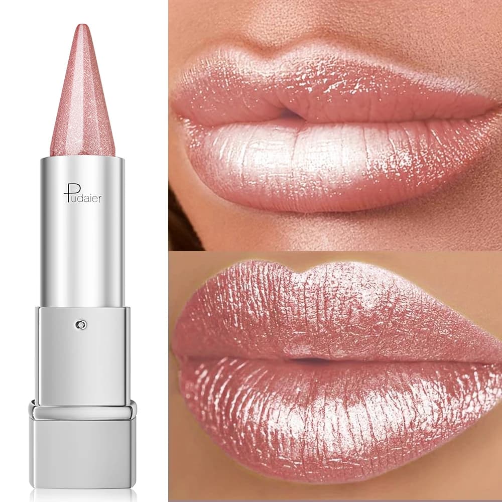 Pearl Shimmer Metallic Lipstick