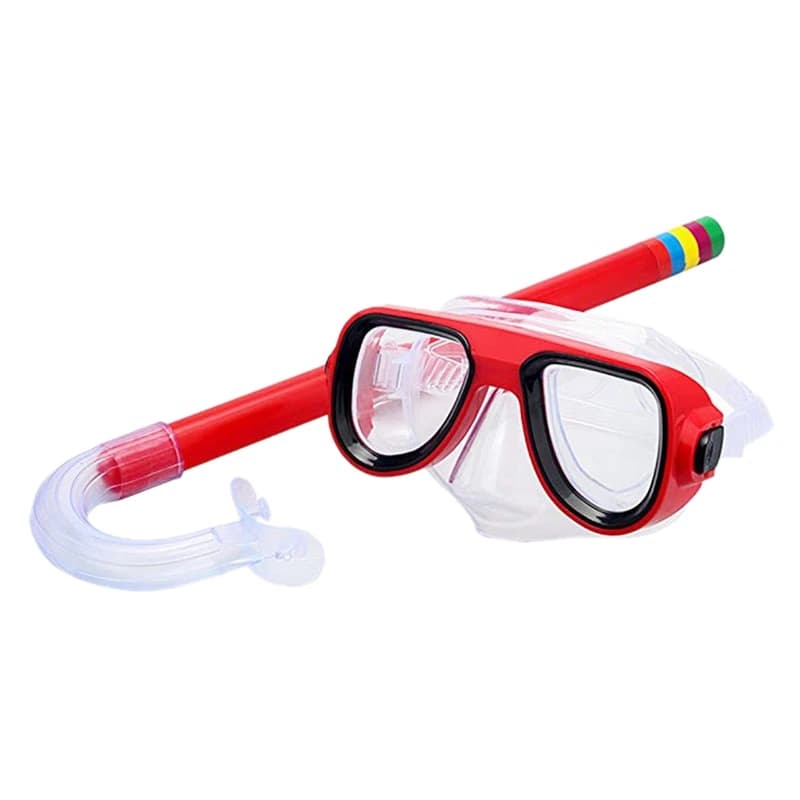 Kids Snorkel Set with Dive Mask and Breathing Tube