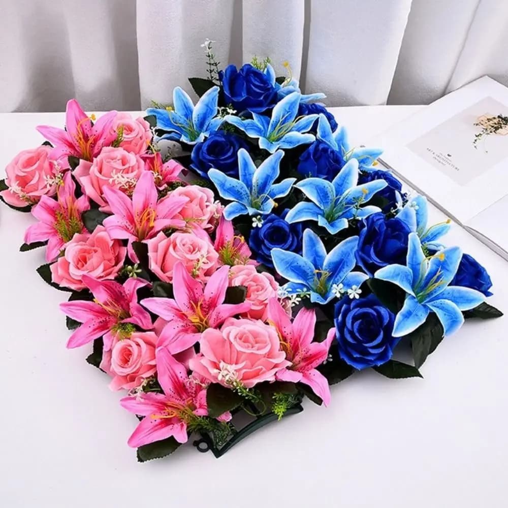 Artificial Rose Flower Arch Decor