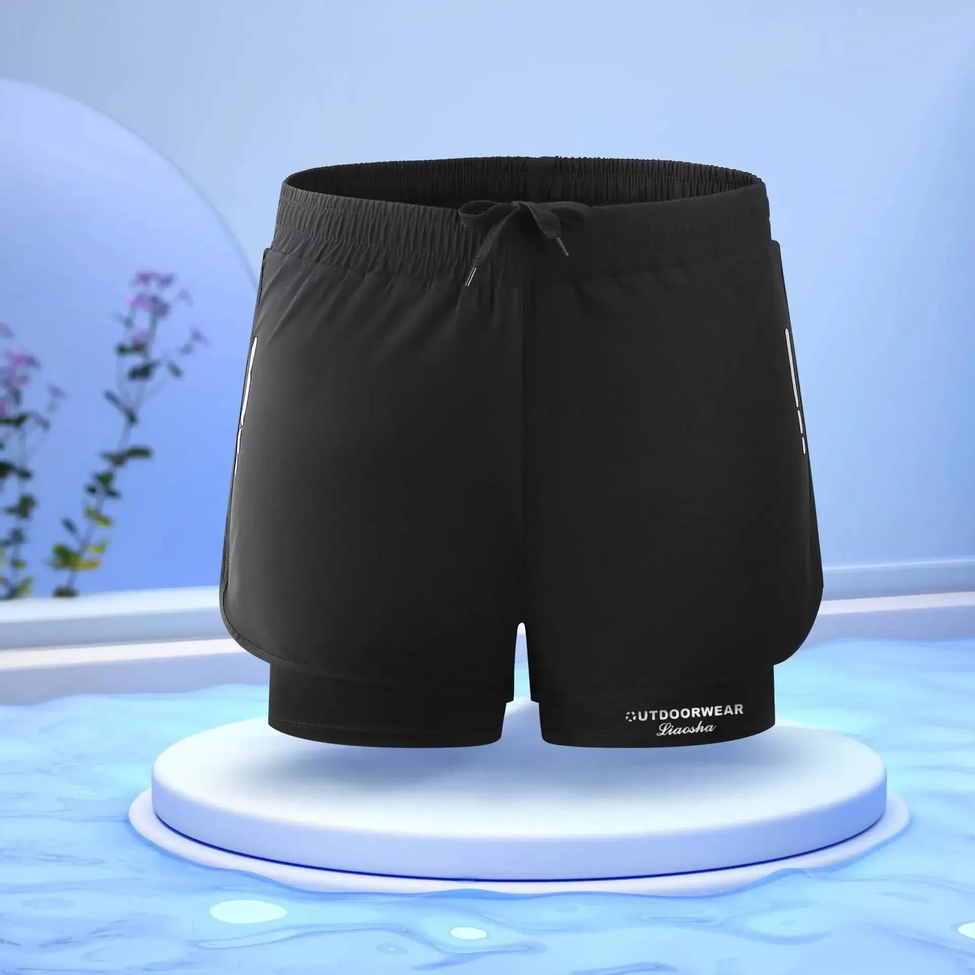 Men's Quick Dry Athletic Swim Shorts