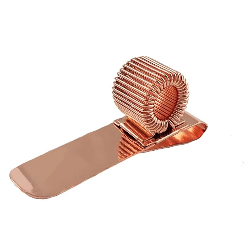 Metal Pen Holder Clip for Notebook and Clipboard