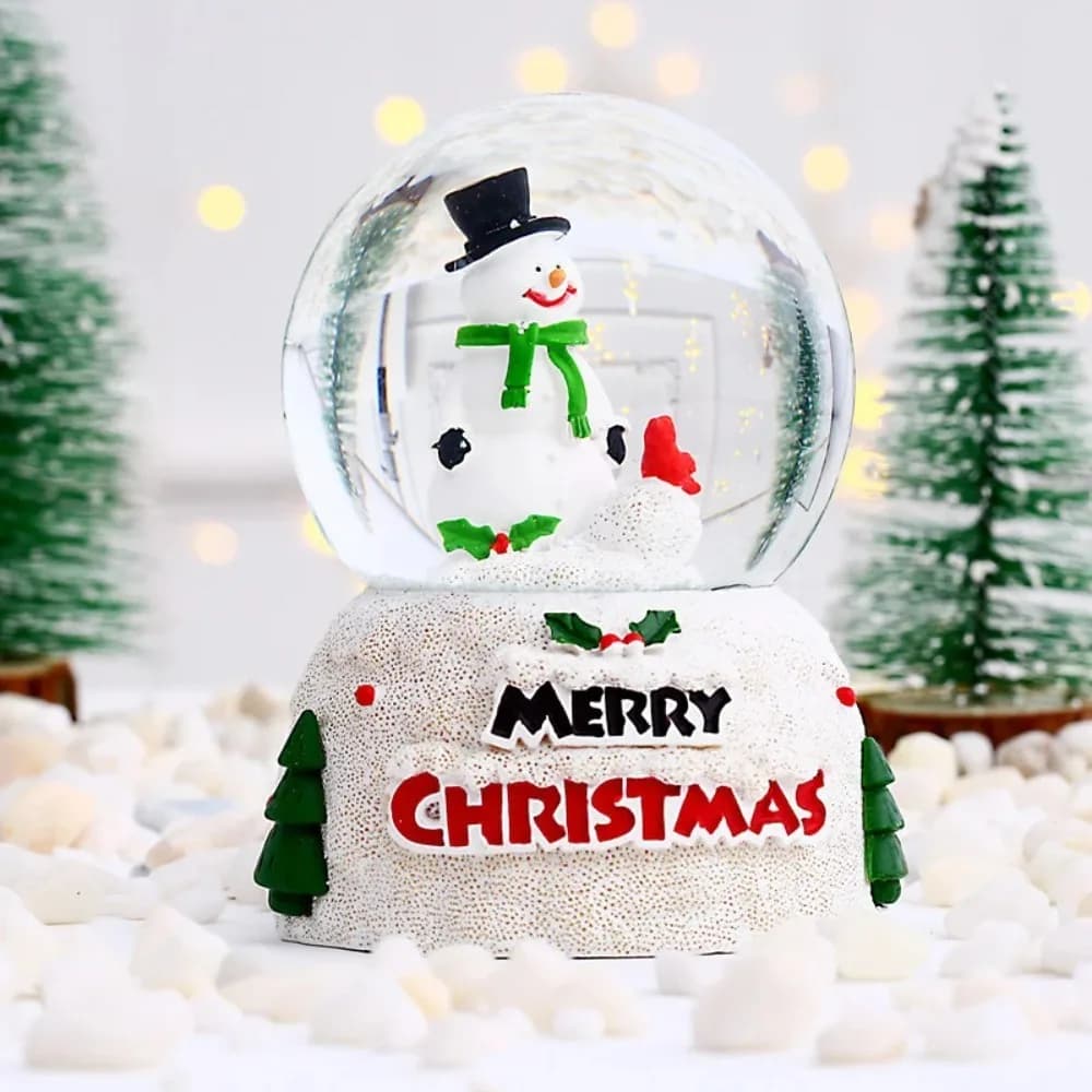 Luminous Crystal Ball Christmas Ornament