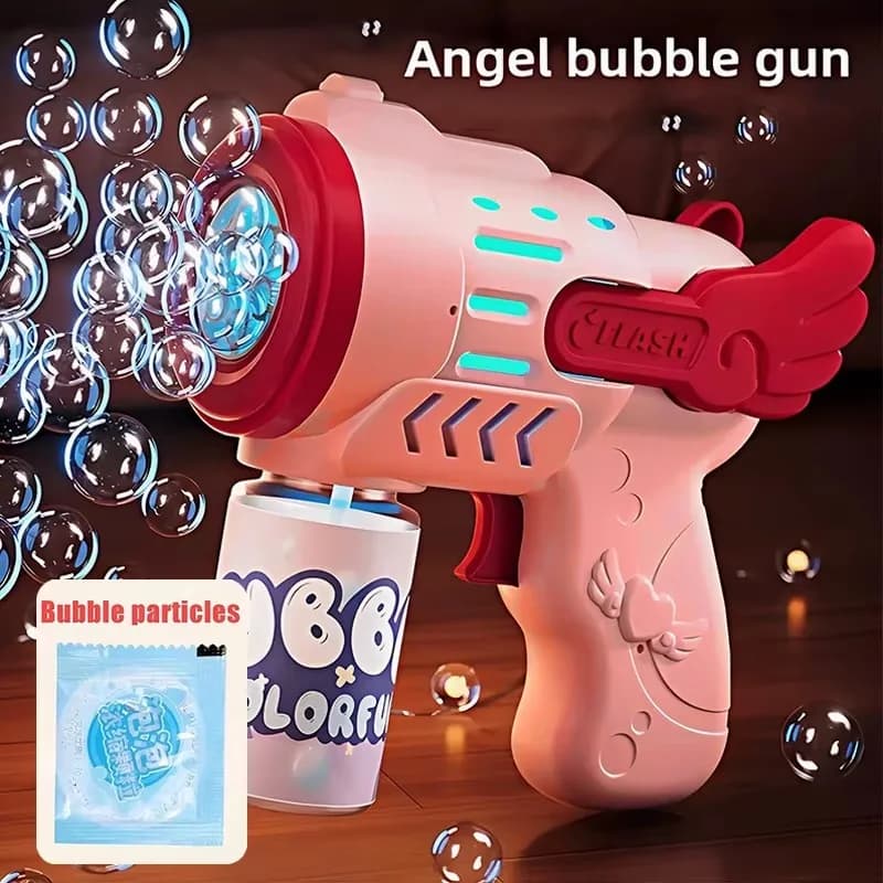 Automatic Bubble Gun with Bubble Liquid