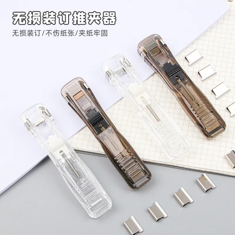 Office Desk Supplies Set Stapler Staple Remover Binder Clips Tape Dispenser Paper Clips Complete Organizer Kit for School Home