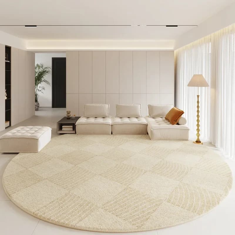 Soft Fluffy Round Floor Rug