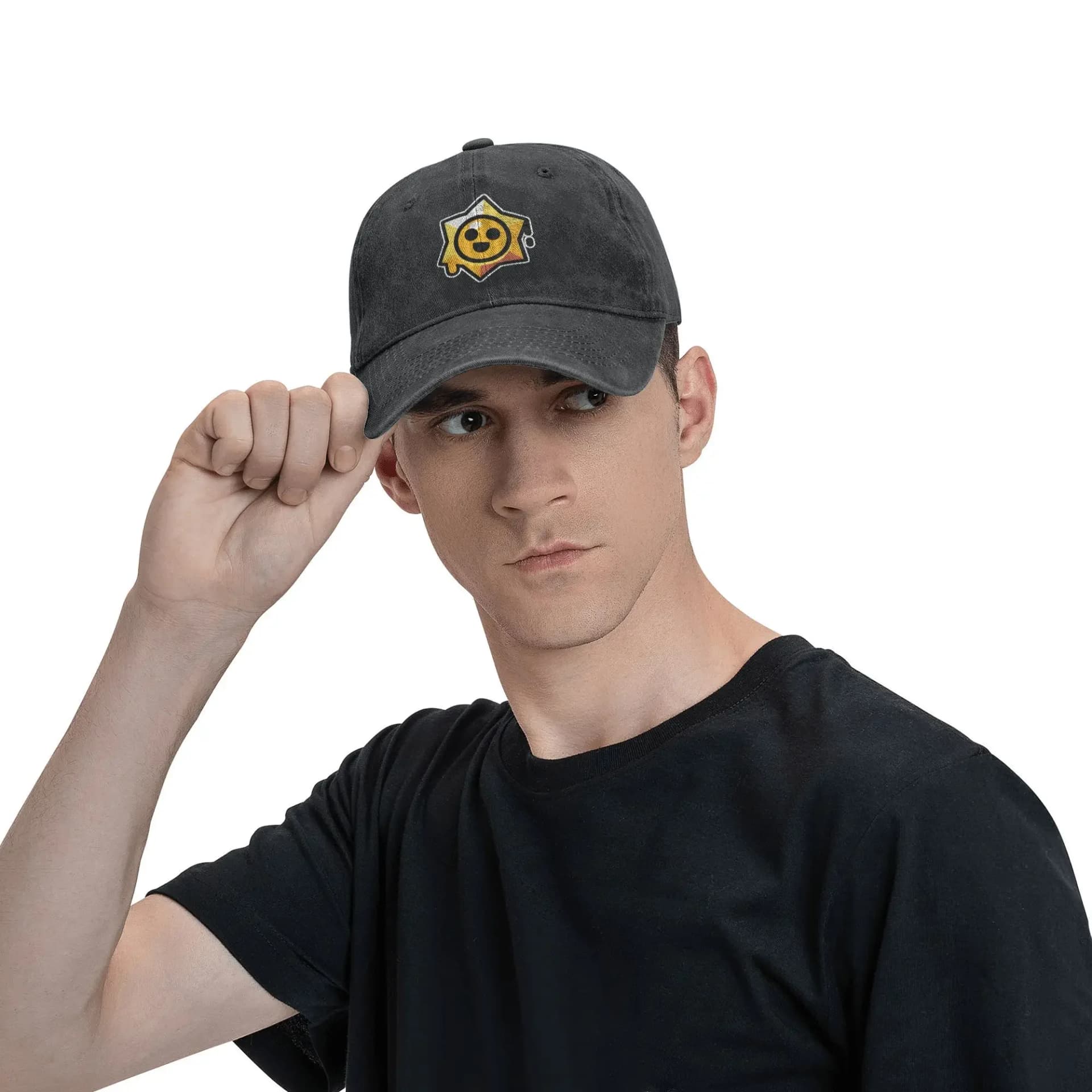 Retro Distressed Baseball Cap Unisex Adjustable