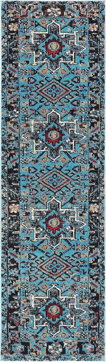 Persian Geometric Runner Rug