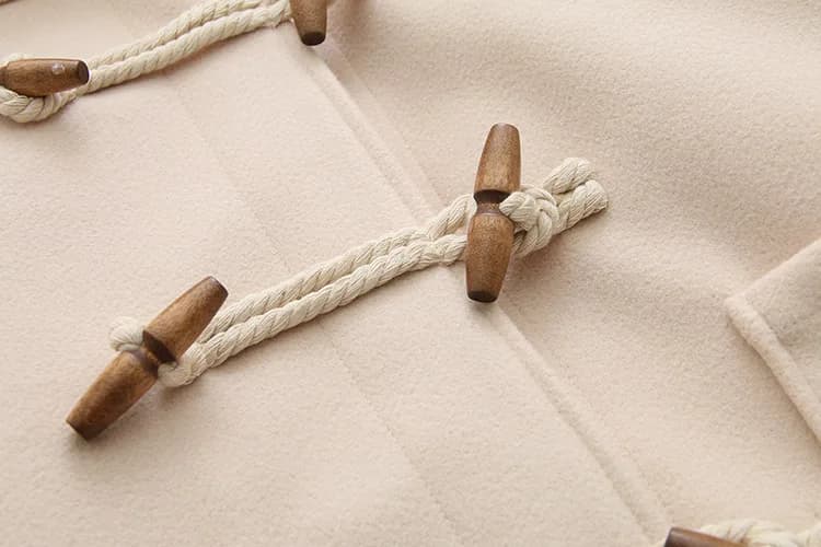 Women's Wool Blend Hooded Coat
