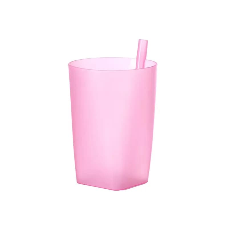 Candy Color Baby Sippy Cup with Straw