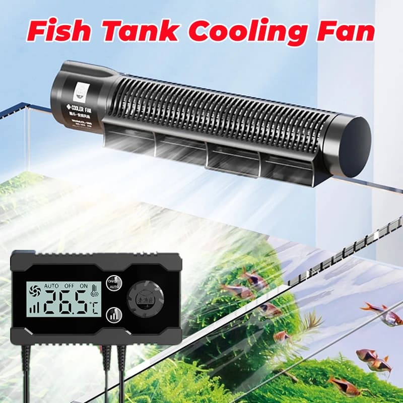 Aquarium Fish Tank Cooling Fan with Controller