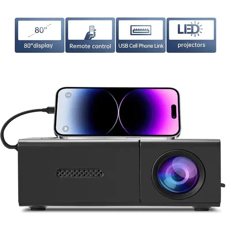 Mini Portable HD Projector