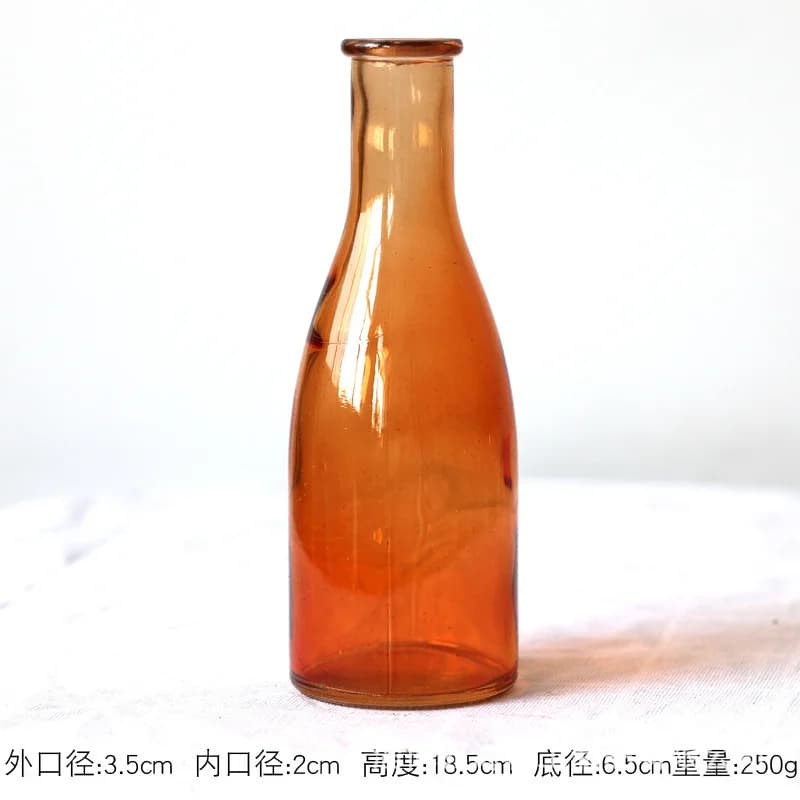 Glass Flower Vase for Table Decor