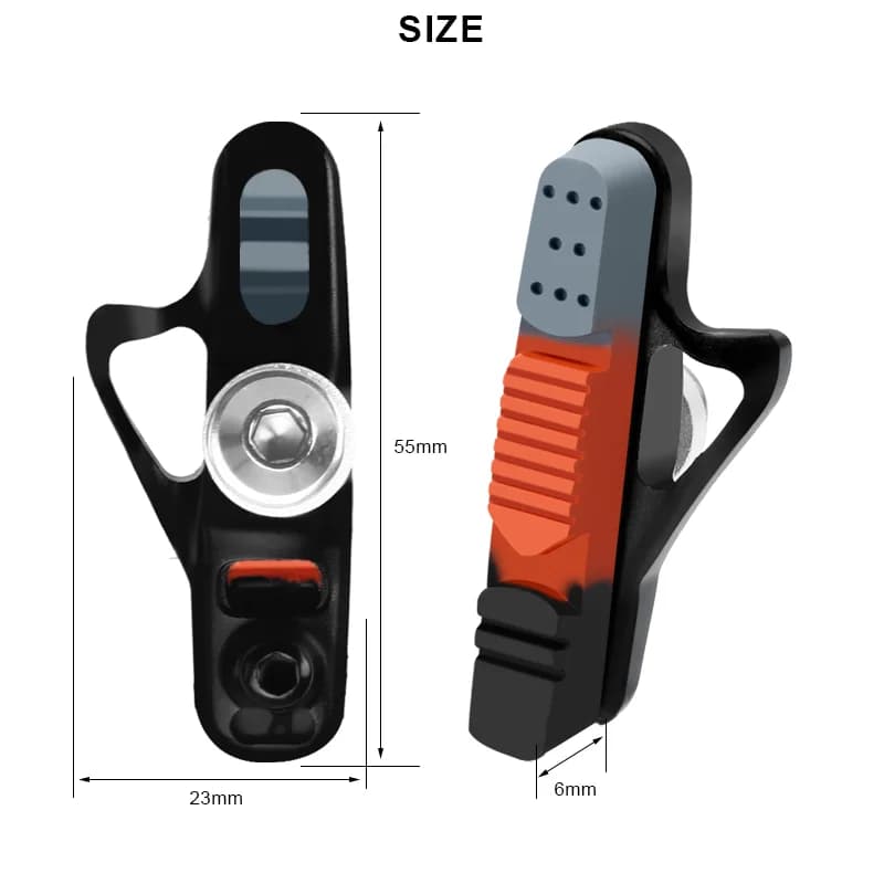 C-Brake Rim Brake Pads with Replaceable Inserts