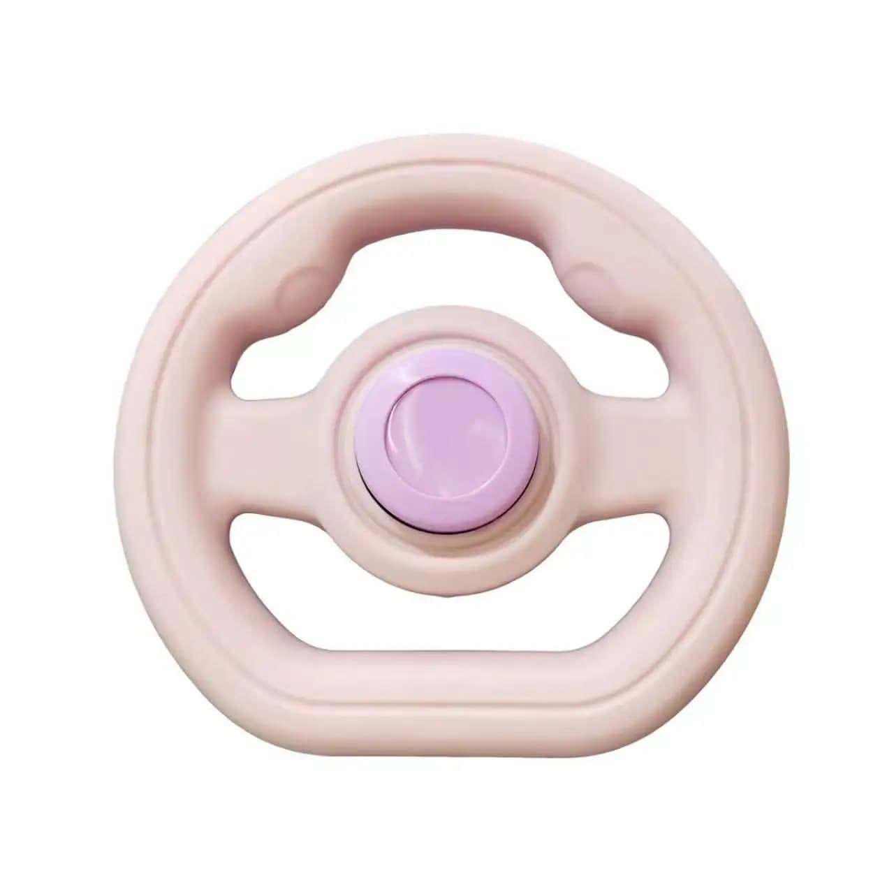 Stroller Steering Wheel with 360° Rotation