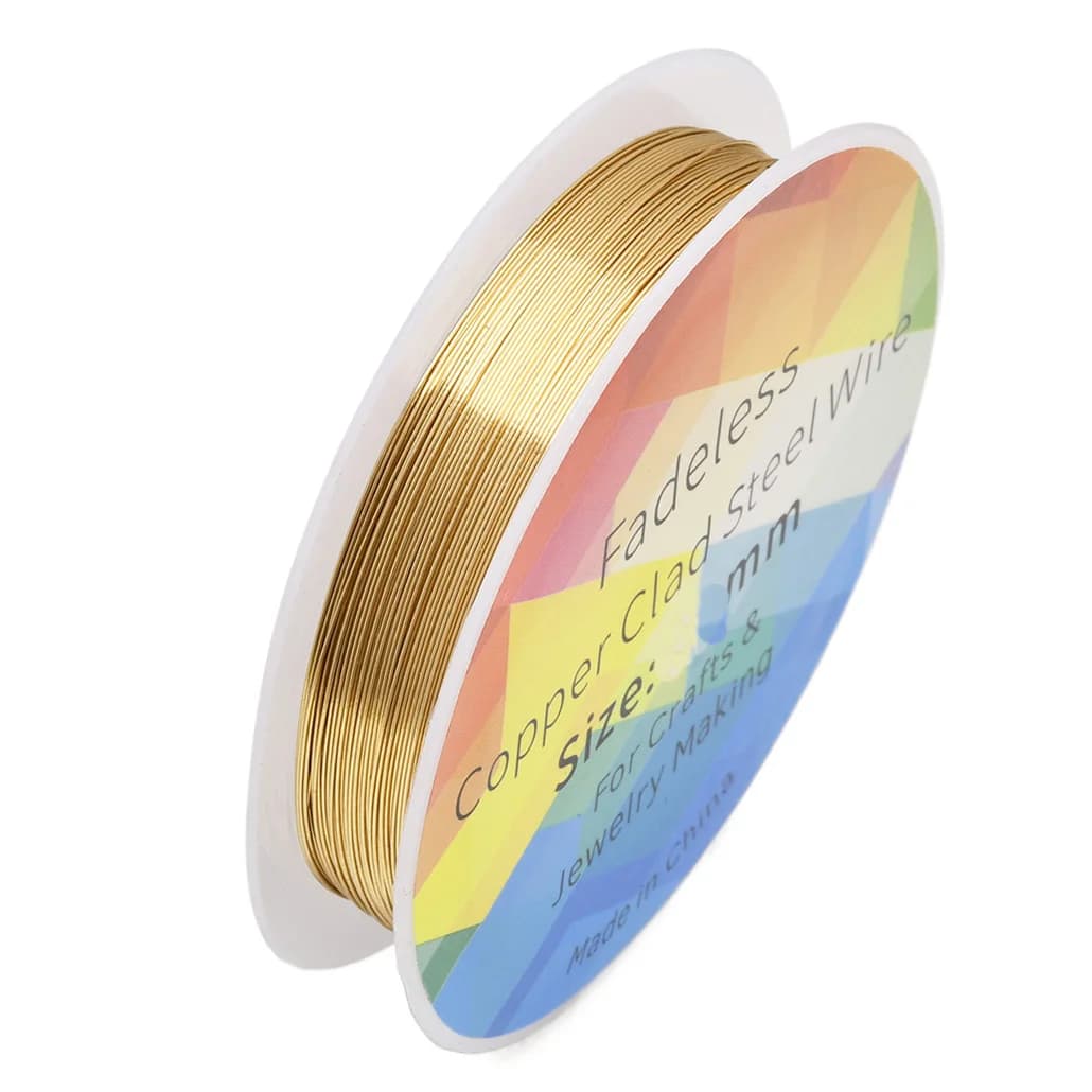 Jewelry Beading Wire 20m Copper Clad Steel