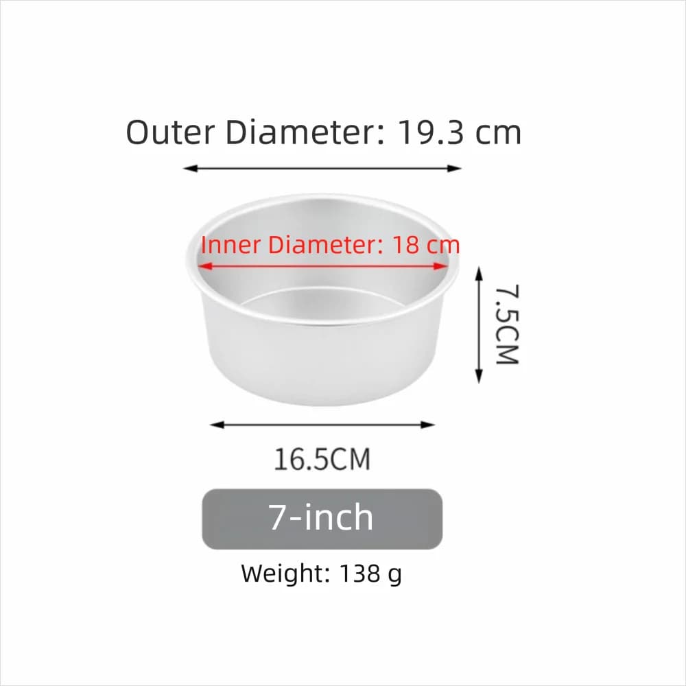 Round Cake Bake Pan Set
