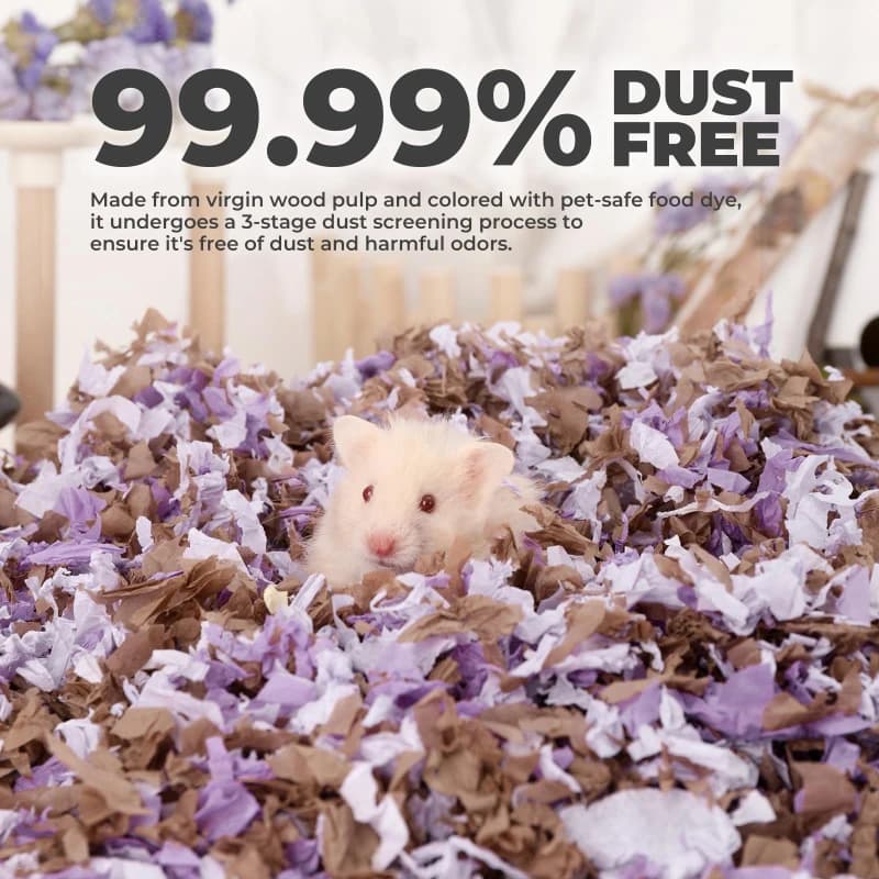 Hamster Bedding Paper Cotton Blend 10L
