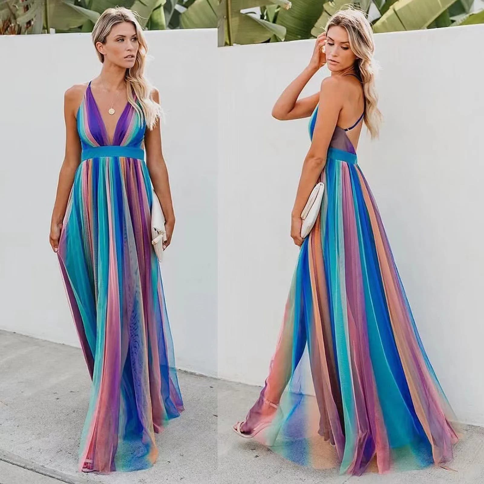 Women'S Elegant Dresses Outfits Spring And Summer New European And Border Foreign Trade Vestidos De Fiesta Elegantes 2024