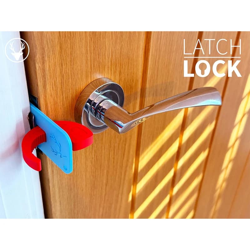 Portable Door Lock No-Drill Travel Deadbolt