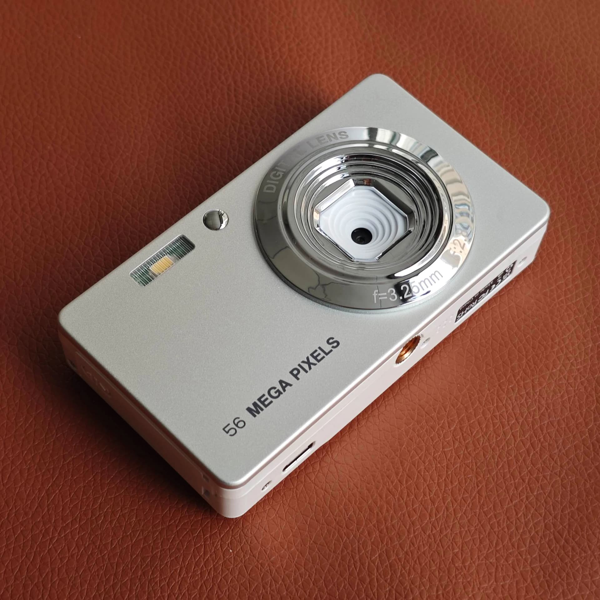 Compact Digital Camera with Video and Flash