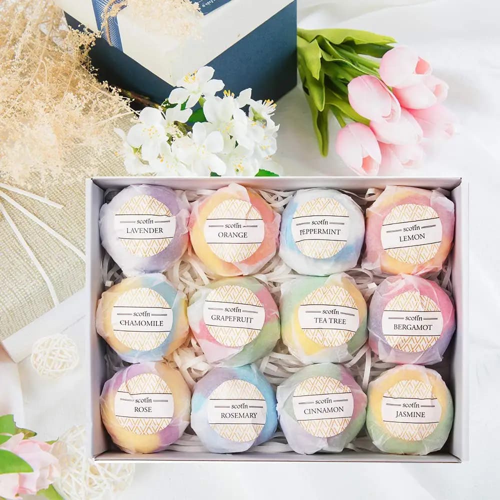 Natural Handmade Bath Gift Set for Kids and Women
