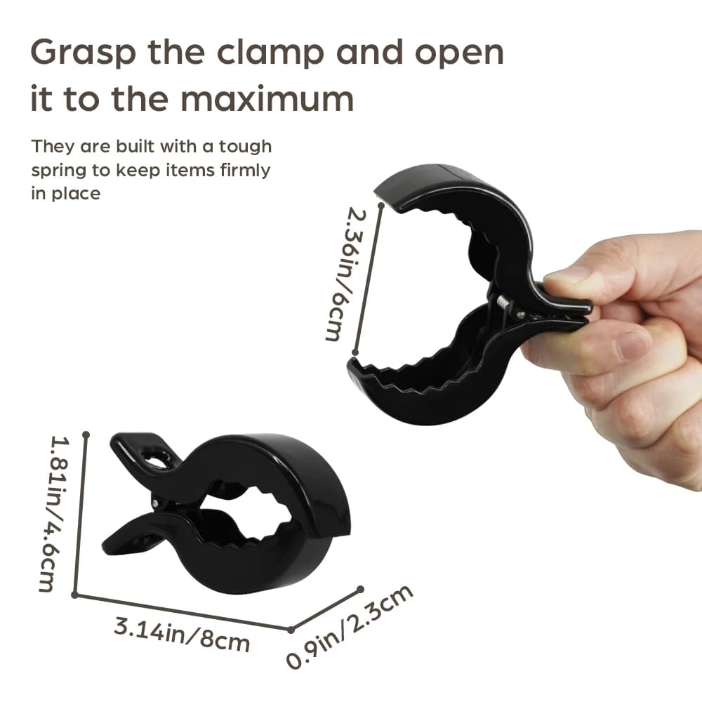 Baby Stroller Steering Wheel with Blanket Clips