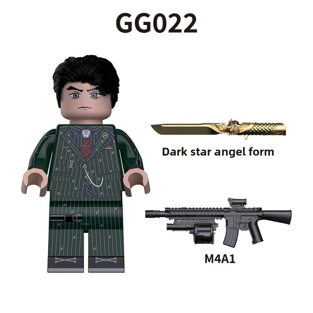 Delta Force Game Figure Hudson Delta Peripheral Model Assembling Building Blocks Desktop Decoration Ornaments Birthday Gift Toys